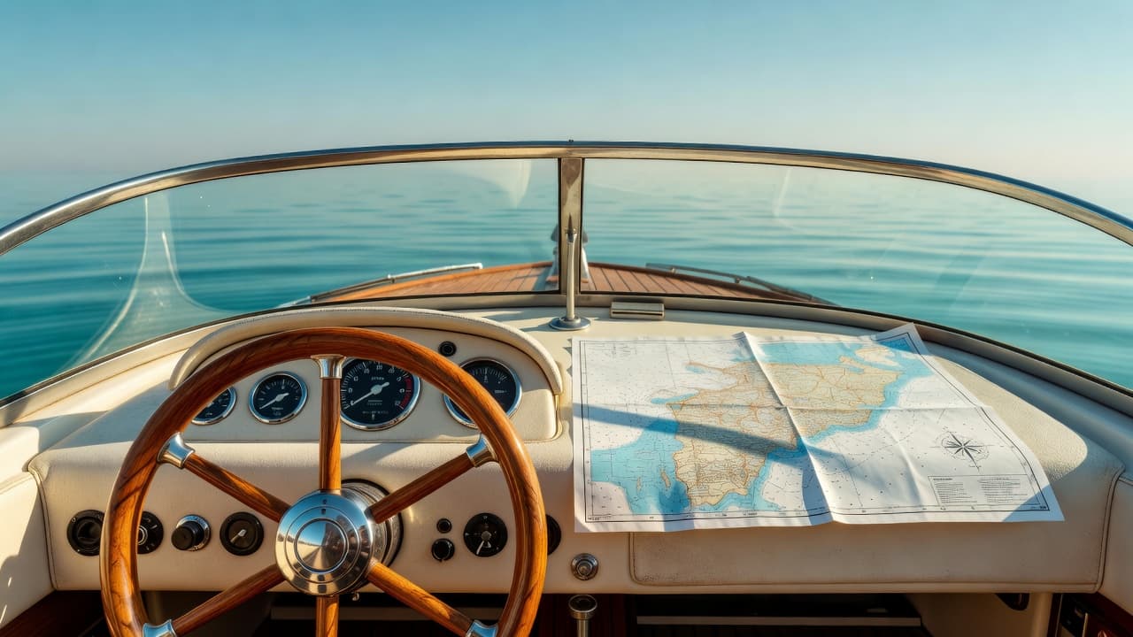 Moteur hors-bord, au programme du QCM du permis bateau