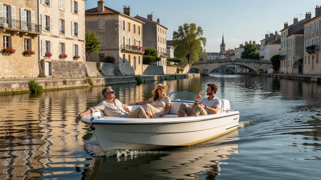 Petites barques légères, navigables sans permis